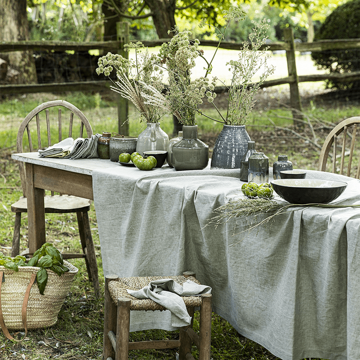 Chambray Table Linen Collection-Gina's Home Linen Ltd