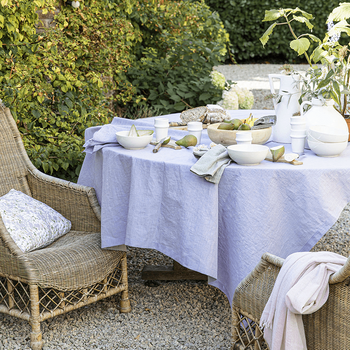 Chambray Table Linen Collection-Gina's Home Linen Ltd