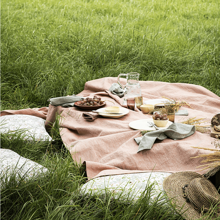 Chambray Table Linen Collection-Gina's Home Linen Ltd