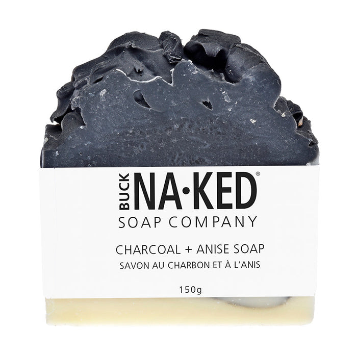 Charcoal + Anise Soap Bar-Gina's Home Linen Ltd
