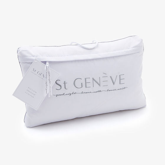 Chateau White Down Surround Pillow-Gina's Home Linen Ltd