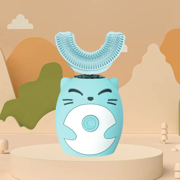 Children's U-shaped Ultrasonic Electric Toothbrush Rieworkes
