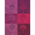 Chocolats Fins Prune Kitchen Towel-Gina's Home Linen Ltd