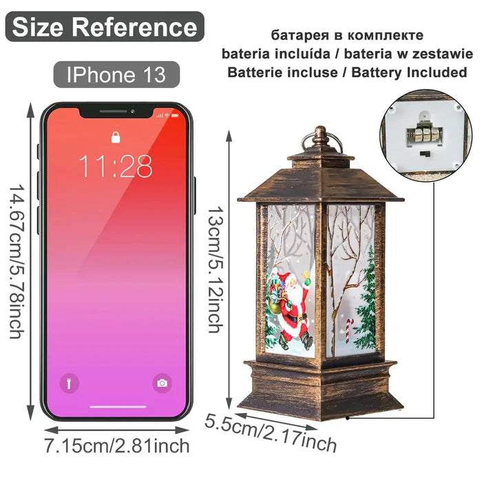 Christmas Lantern Light Rieworkes