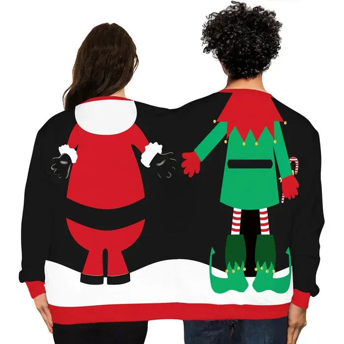 Christmas Siamese Sweater Rieworkes