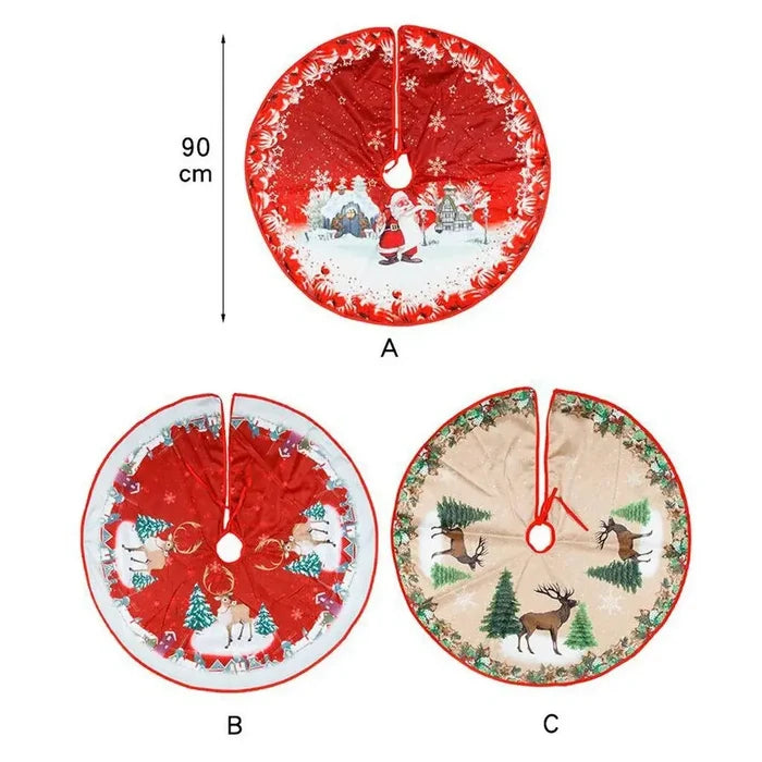 Christmas Tree Skirt Rieworkes