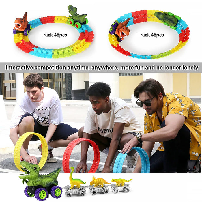 Climbing Anti Gravity Rail Car Toys Rieworkes