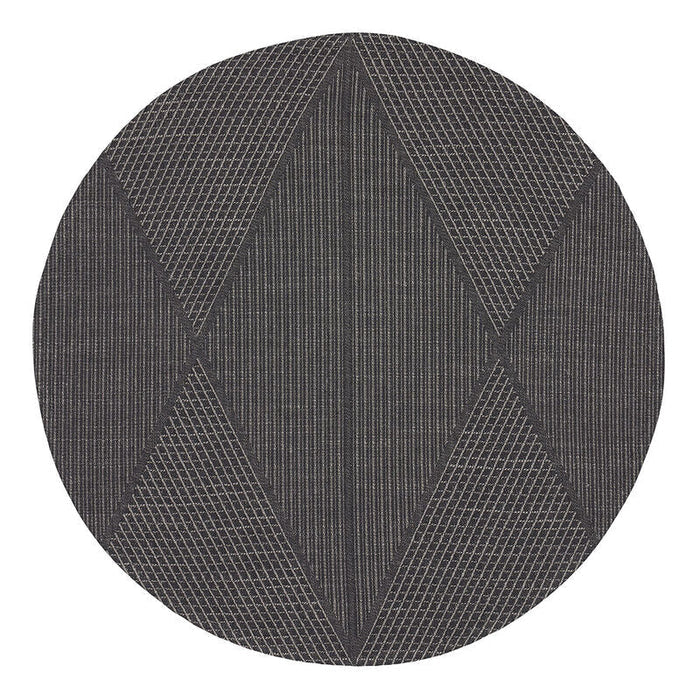 MEANDRES TAUPE / LOSANGES / 15"R