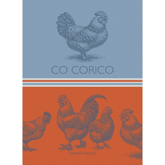 Co Corico Kitchen Towel-Gina's Home Linen Ltd