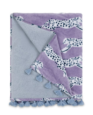 Colorful Leopard Beach Towel