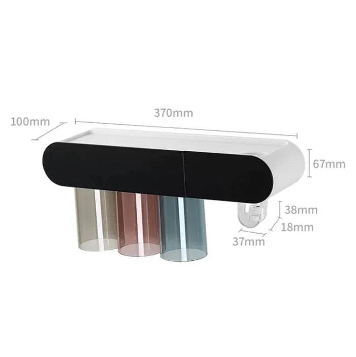 Convenient Toothbrush and Cosmetics Organizer Rieworkes