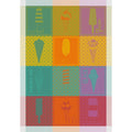 Cornet De Glace Frutti Jacquard Kitchen Towel-Gina's Home Linen Ltd