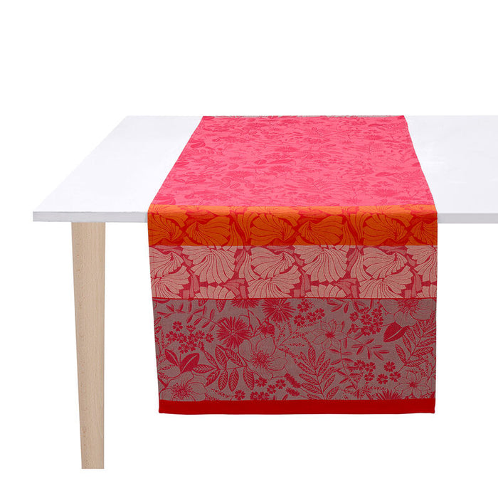 FLEURY|PINK / TABLE RUNNER / 20x59"