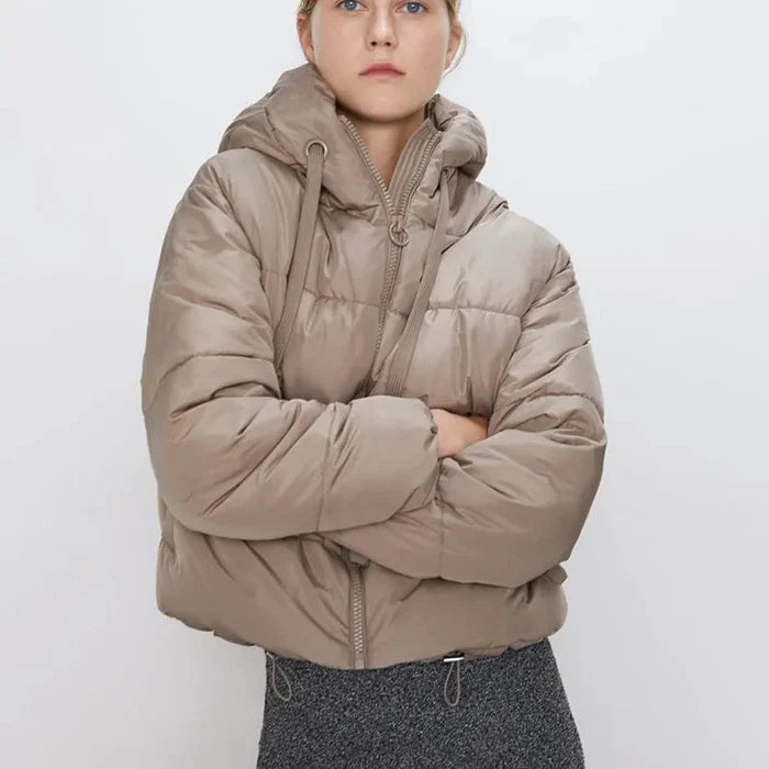 Cotton Padded Jacket Winter Hooded Rieworkes