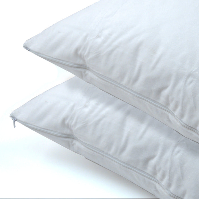 Cotton Pillow Protectors-Gina's Home Linen Ltd
