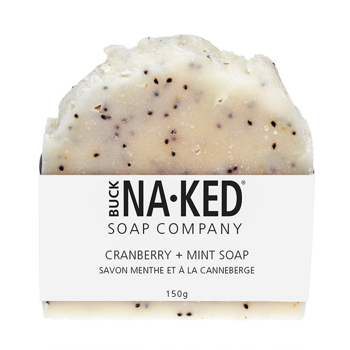 Cranberry + Mint Soap Bar-Gina's Home Linen Ltd