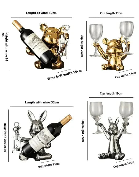 Creative Upscale Living Room Wine Rack Rieworkes