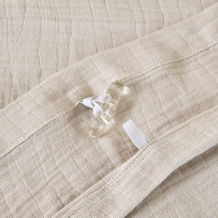 Crinkle Duvet Cover Set-Gina's Home Linen Ltd