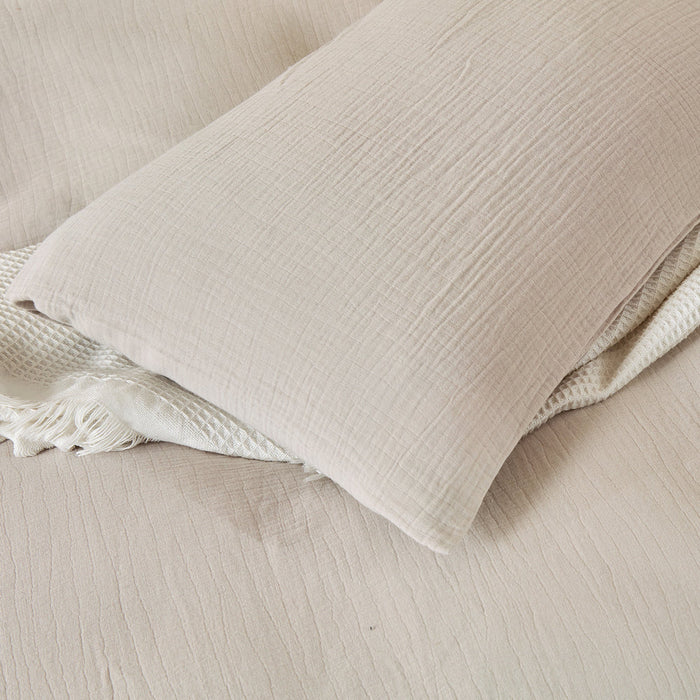 Crinkle Duvet Cover Set-Gina's Home Linen Ltd