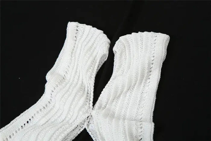 Crochet Knit Maxi Dress Rieworkes