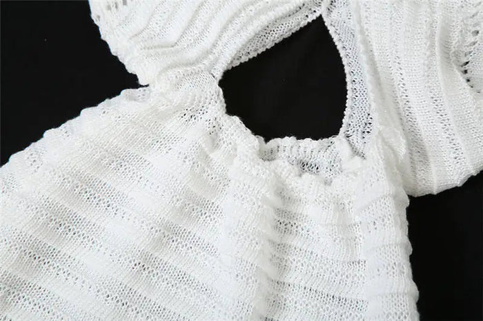 Crochet Knit Maxi Dress Rieworkes