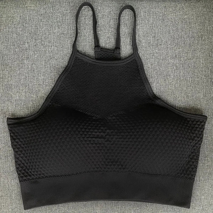 Cross Back Wirefree Removable Cups Sport Bra Rieworkes