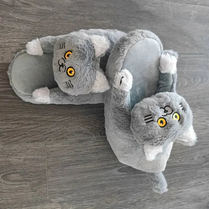 Cuddly Hug Cat Slippers Rieworkes