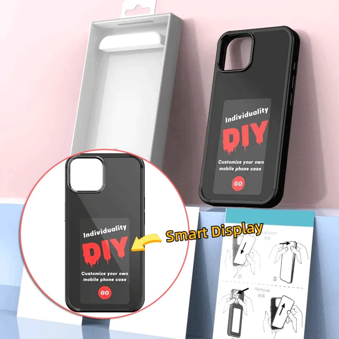 Customizable E INK iPhone Case Rieworkes