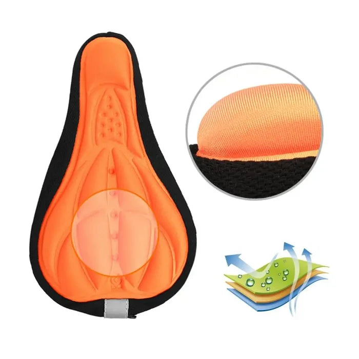 Cycling Silicone Gel Pad Bicycle Seat Cushion Rieworkes
