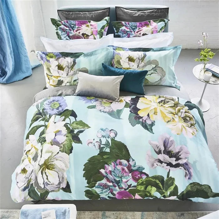 Delft Flower Sky Bedding Collection-Gina's Home Linen Ltd