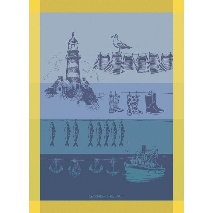 Destination Mer Kitchen Towel-Gina's Home Linen Ltd