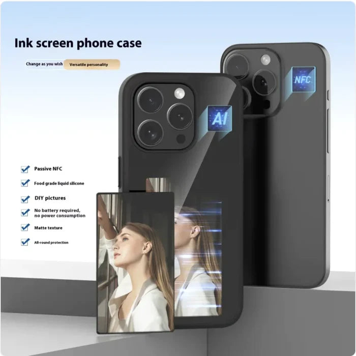 DIY Phone Case with Smart Projection Screen – 4 Colors Rieworkes