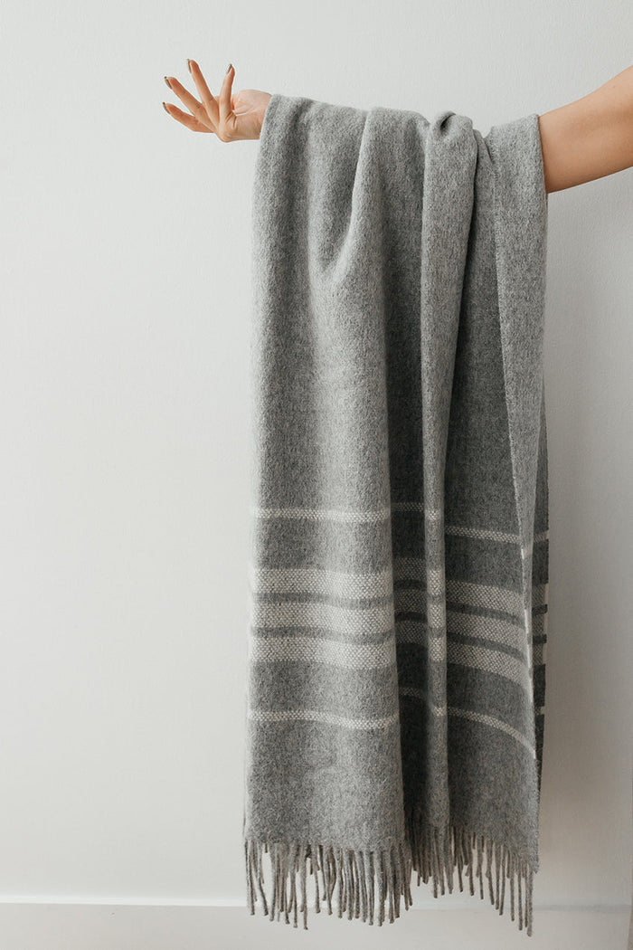 Dublin Alpaca Throw-Gina's Home Linen Ltd