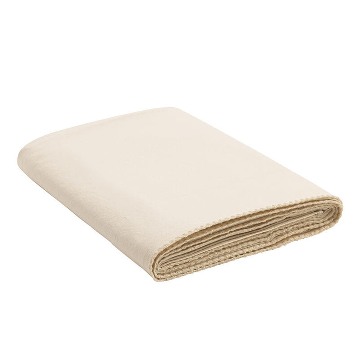 AMANDE|LIGHT BEIGE / FLAT SHEET / TWIN