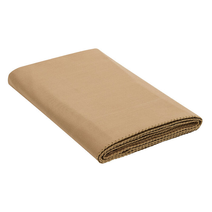 CANNELLE|BEIGE / FLAT SHEET / TWIN