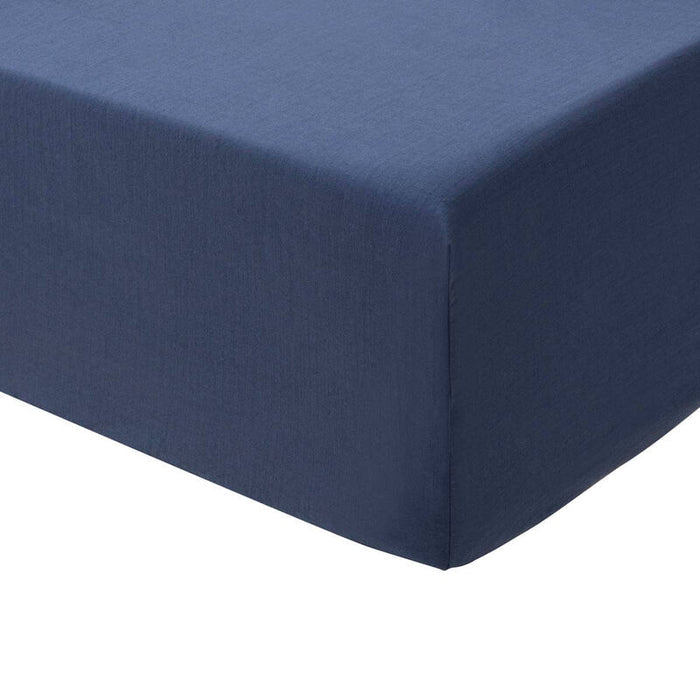 MYRTILLE|BLUE / FITTED SHEET / TWIN