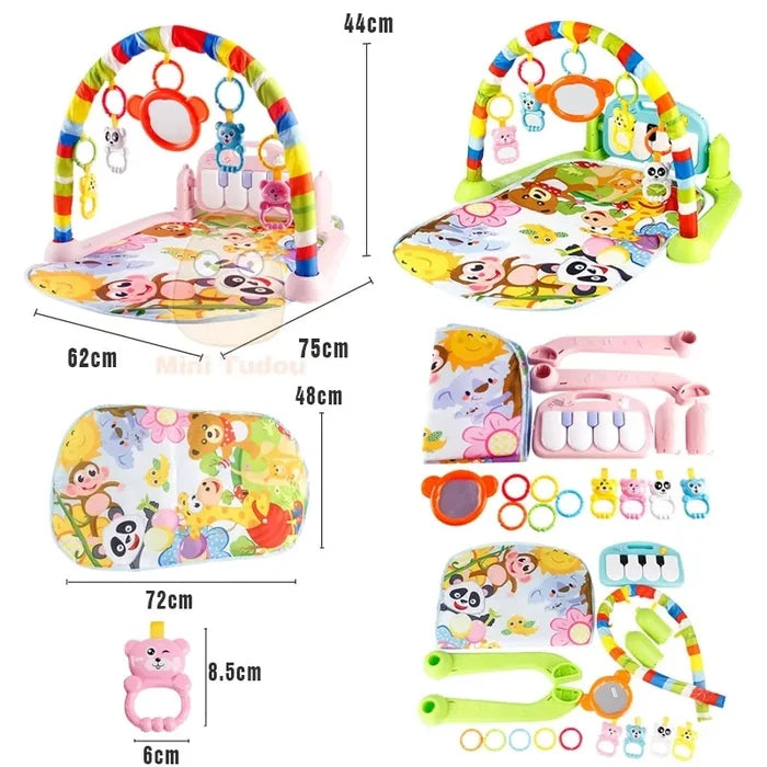 Education Gym Crawling Game Pad Toy Rieworkes