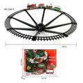 Electric Christmas Tree Train Set Rieworkes