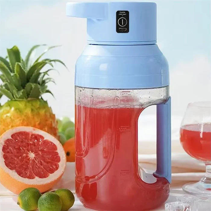 Electric Juicer Portable Large Capacity 1500ml Juice USB Rechargeable Rieworkes