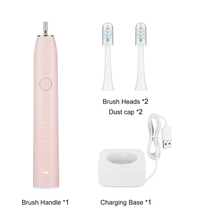 Electric Toothbrush IPX7 Replacement Heads Set Rieworkes