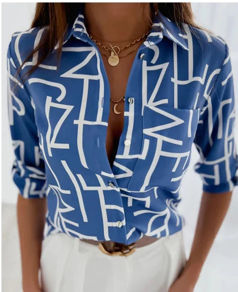 Elegant Office Wear Tops Rieworkes