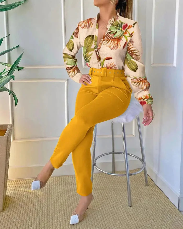Elegant Office Wear Tops Rieworkes