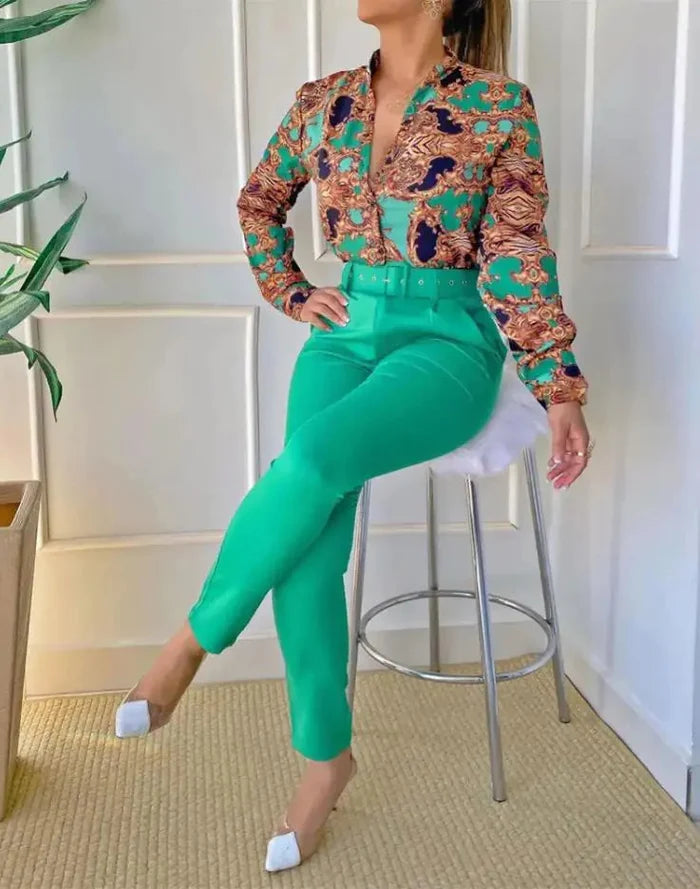 Elegant Office Wear Tops Rieworkes