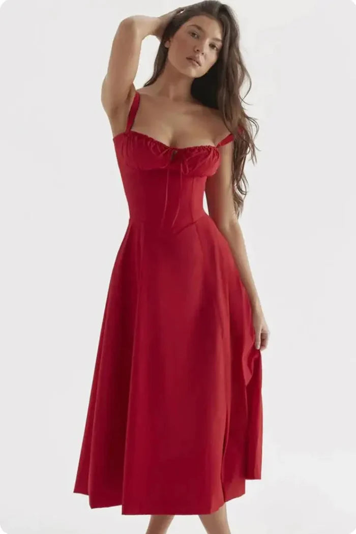 Elegant Quinn Midi Dress Rieworkes