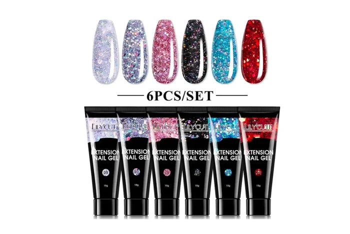 Extension Gel Nail Polish Kit Set Rieworkes