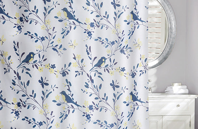 Fabric Shower Curtain Collection-Gina's Home Linen Ltd