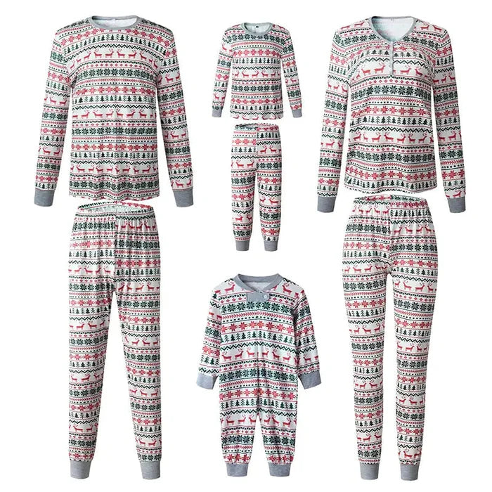 Family Matching Christmas Pajamas Set Rieworkes