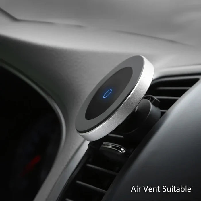 Fast Car Wireless Charger with Magnetic Phone Holder Rieworkes
