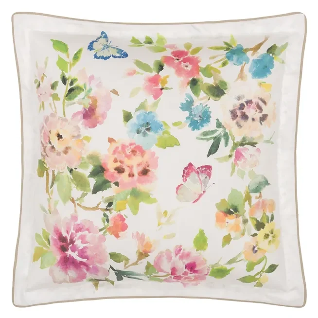 Fiore D'Aqua Peony Bedding Collection-Gina's Home Linen Ltd