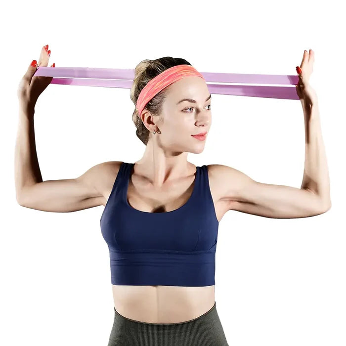 Fitness Elastic Resistance Bands Home Training Yoga Workout Gym Equipment Rieworkes